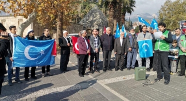 Kahramanmaraş’ta STK’lar Çin’in Doğu Türkistan’a zulmünü protesto etti