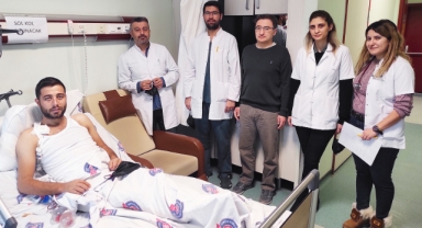 KSÜ'DE yapılan böbrek nakli ile yaşama bağlandı