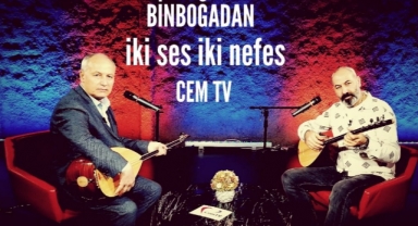 Maraşlı Ozanlardan CemTV de 'Binboğadan İki Ses İki Nefes'