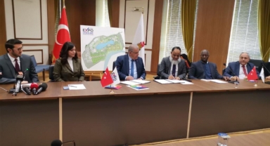 Afganistan, Gambiya ve Bangladeş ülkelerinin temsilcilerinden EXPO ziyareti