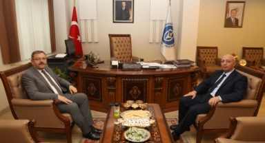 Başkan Aydın’dan KİÜ’ye “Hayırlı Olsun” Ziyareti