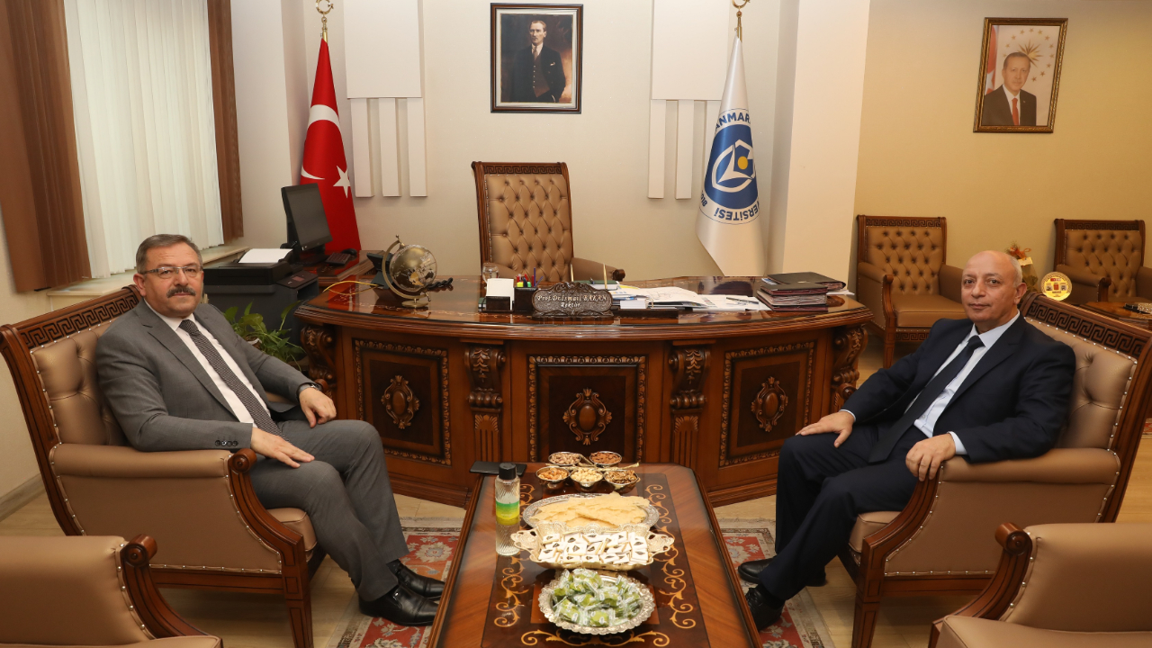 Başkan Aydın’dan KİÜ’ye “Hayırlı Olsun” Ziyareti