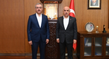 Başkan Güngör, Bakan Kirişci’yi Ağırladı