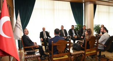 Başkan Güngör, Barolar Birliği Başkanı Sağkan’ı Ağırladı