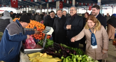 Başkan Güngör Göksun’da Esnaf ve Vatandaşlarla Bir Araya Geldi