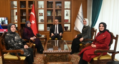 Başkan Güngör, KADEM Başkanı Gümrükçüoğlu’nu Ağırladı