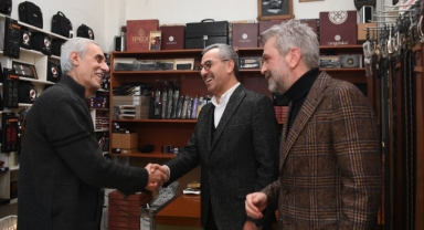 Başkan Güngör, Yenişehir İş Hanı’nda