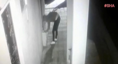 Elbistan’da önce kameraya sonra polise yakalandı