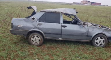 Elbistan’da otomobil takla artı: 1 yaralı