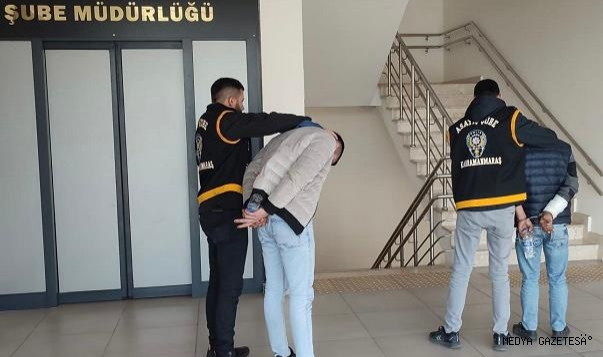 -Kahramanmaraş’ta otodan hırsızlık yapan 2 kişi tutuklandı