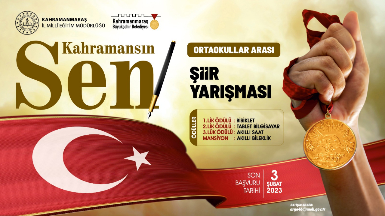 ‘Kahramansın Sen’ Yarışmasında Başvurular Sürüyor