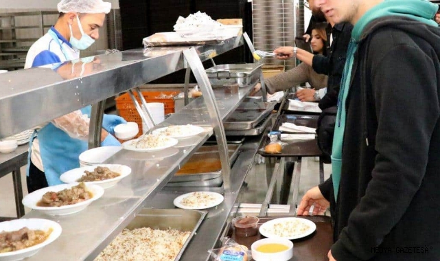 ÖĞRENCİLERE ÜCRETSİZ YEMEK HİZMETİ 2.DÖNEM BAŞLIYOR