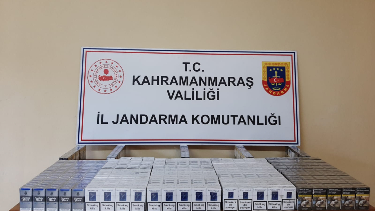Pazarcık’ta 470 paket kaçak sigara ele geçirildi