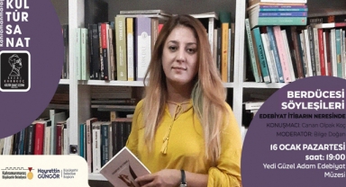 Yılın Kadın Yazarı Koç, Berdücesi Söyleşileri'nin Konuğu Olacak