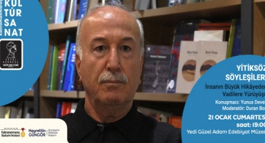 Yitiksöz Söyleşileri’nin Bu Ayki Konuğu Yunus Develi Olacak