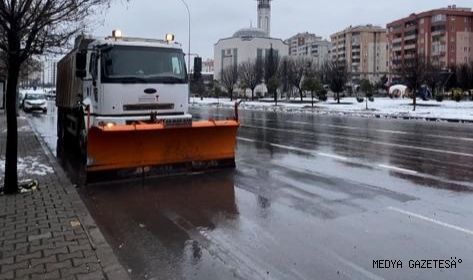 Büyükşehir Kar Nöbetini Sürdürüyor