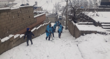 DULKADİROĞLU BELEDİYESİ KARLA MÜCADELE ÇALIŞMALARI