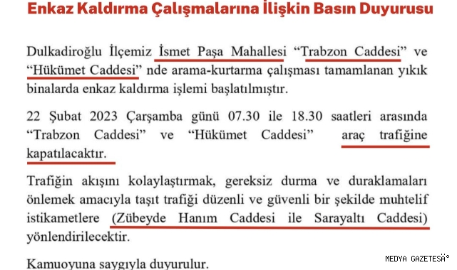 Sürücülerin Dikkatine!