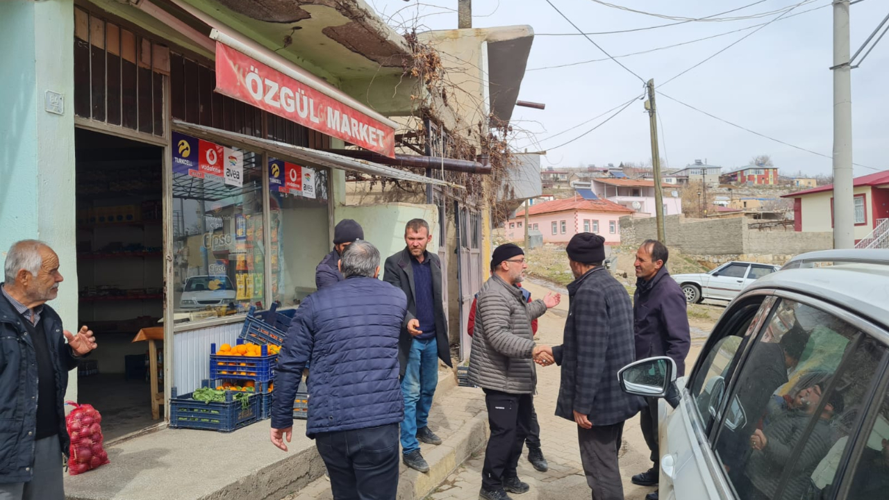 Afşin Belediye Başkanı Mehmet Fatih Güven Mahalle Ziyaretlerine Devam Ediyor