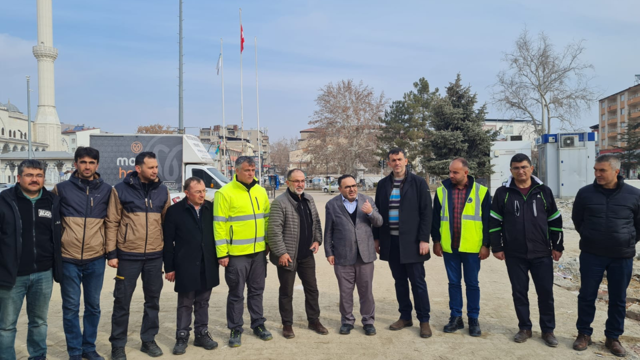 Afşin’de Yeni Meydan Projesi Hazırlıkları Devam Ediyor