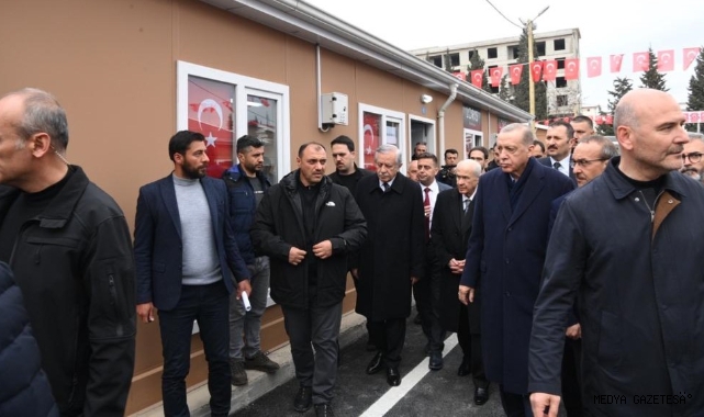 Başkan Güngör, Cumhurbaşkanı Erdoğan ile Kocaeli Çarşısı’nı Ziyaret Etti