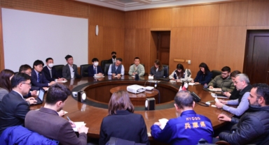 Başkan Güngör, Japon Heyeti Ağırladı