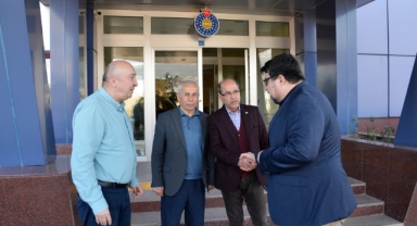 Dışişleri Bakanlığı Merkez Büyükelçisi Korkut Tufan, KSÜ Rektörü Prof. Dr. Alptekin Yasım’ı Ziyaret Etti