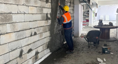 DULKADİROĞLU GENÇLİK MERKEZİ’NİN YARALARI SARILIYOR