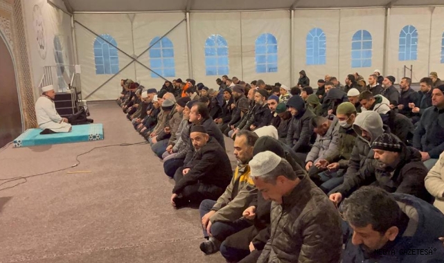Kahramanmaraş sabah namazında buluştu