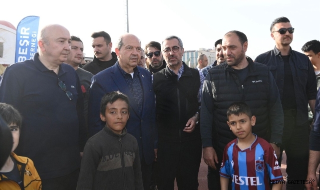 KKTC Cumhurbaşkanı Ersin Tatar KSÜ’de Depremzedelerle Bir Araya Geldi