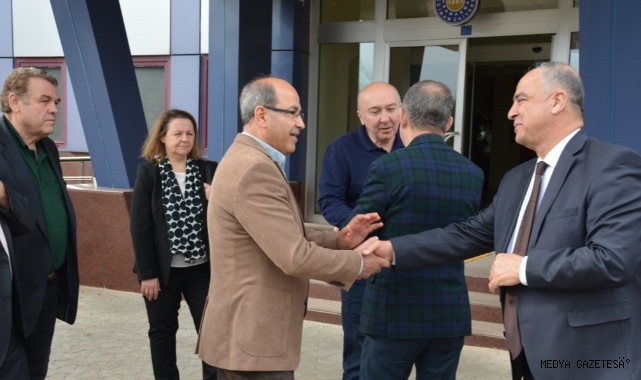 Manisa Celal Bayar Üniversitesi ve Sanko Üniversitesinden KSÜ’ye Ziyaret
