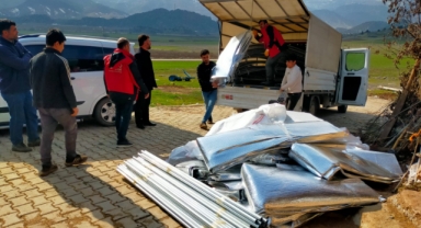 Onikişubat Belediyesi’nden depremzede 1000 aileye çadır desteği
