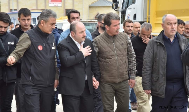 Sanayi ve Teknoloji Bakanı Varank; Türkoğunu Ziyaret Etti