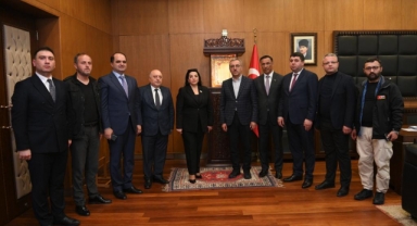 Azerbaycan Milletvekillerinden Başkan Güngör’e Ziyaret