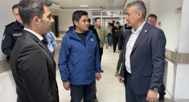 Karaman Valisi Tuncay Akkoyun Ekinözü'nde İlçe Devlet Hastanesini Ziyaret Etti