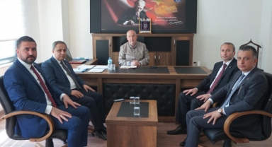 MHP Kahramanmaraş Milletvekili Adayı Doç. Dr. Turan Şahin’den kent protokolüne geçmiş olsun ziyareti