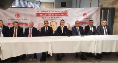 MHP Kahramanmaraş Milletvekili Adayları kendini tanıttı