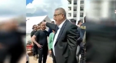 Pazarcık Belediye Başkanı Yılmazcan'ın bu görüntüleri tepki çekti!
