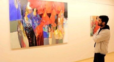 RESSAM GÜLER GENÇ EROL SANKO SANAT GALERİSİ’NDE SERGİ AÇTI