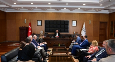 Başkan Güngör, UNDP Heyetini Ağırladı