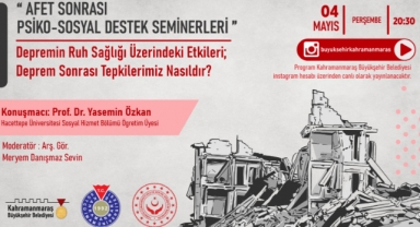 Büyükşehir’in Psiko-Sosyal Destek Seminerleri Devam Ediyor