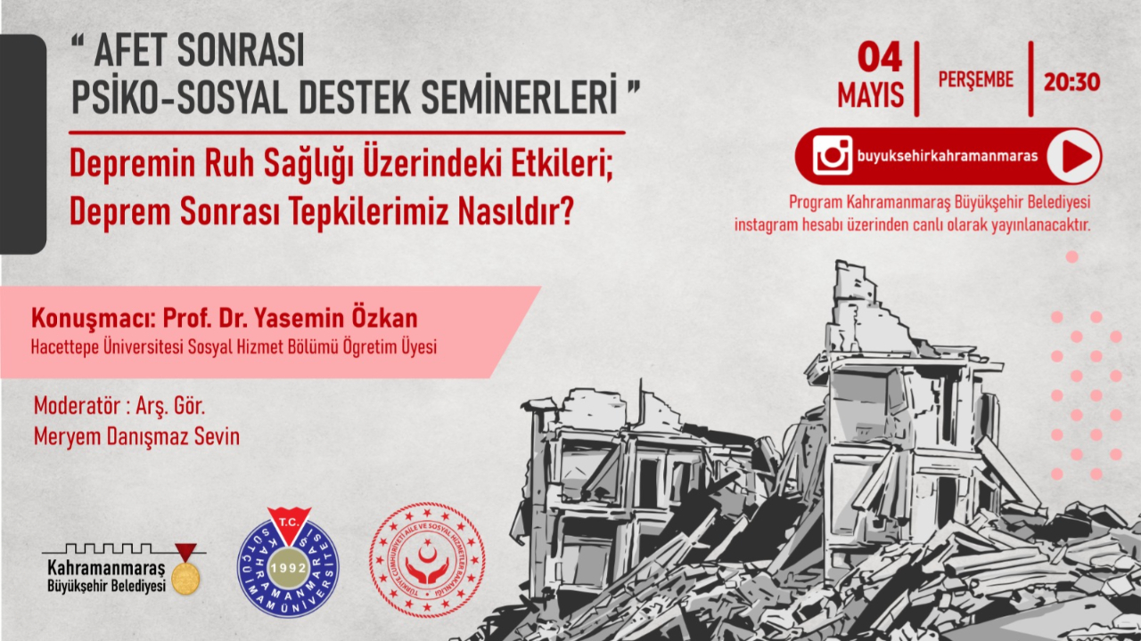 Büyükşehir’in Psiko-Sosyal Destek Seminerleri Devam Ediyor