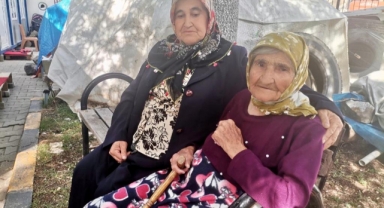Depremzede ninenin çadırdaki yaşam öyküsü