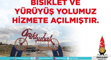 Depremzedelere ev sahipliği yapan Bisiklet ve Yürüyüş Yolu yeniden faaliyete başlıyor