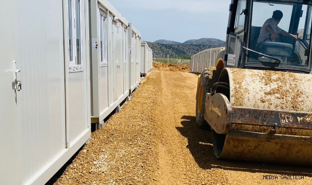 Ekinözü ve Nurhak’ta Barınma Merkezlerinin Alt ve Üst Yapısı Büyükşehir’den