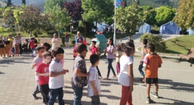 Kahramanmaraş’ta çocuklar gönüllerince eğlendi