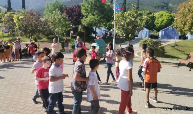Kahramanmaraş’ta çocuklar gönüllerince eğlendi