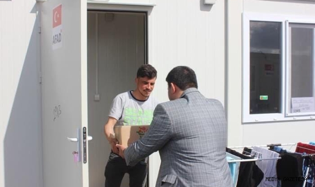 Kahramanmaraş’ta depremzedelere özel gardırop