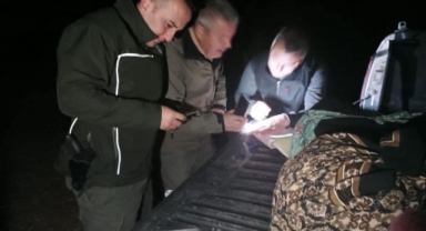 Kahramanmaraş’ta yasa dışı avlanan 4 kişi yakalandı