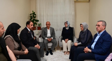 Kirişci ve Güngör’den Şehit Ailesi ve Kıbrıs Gazisine Ziyaret